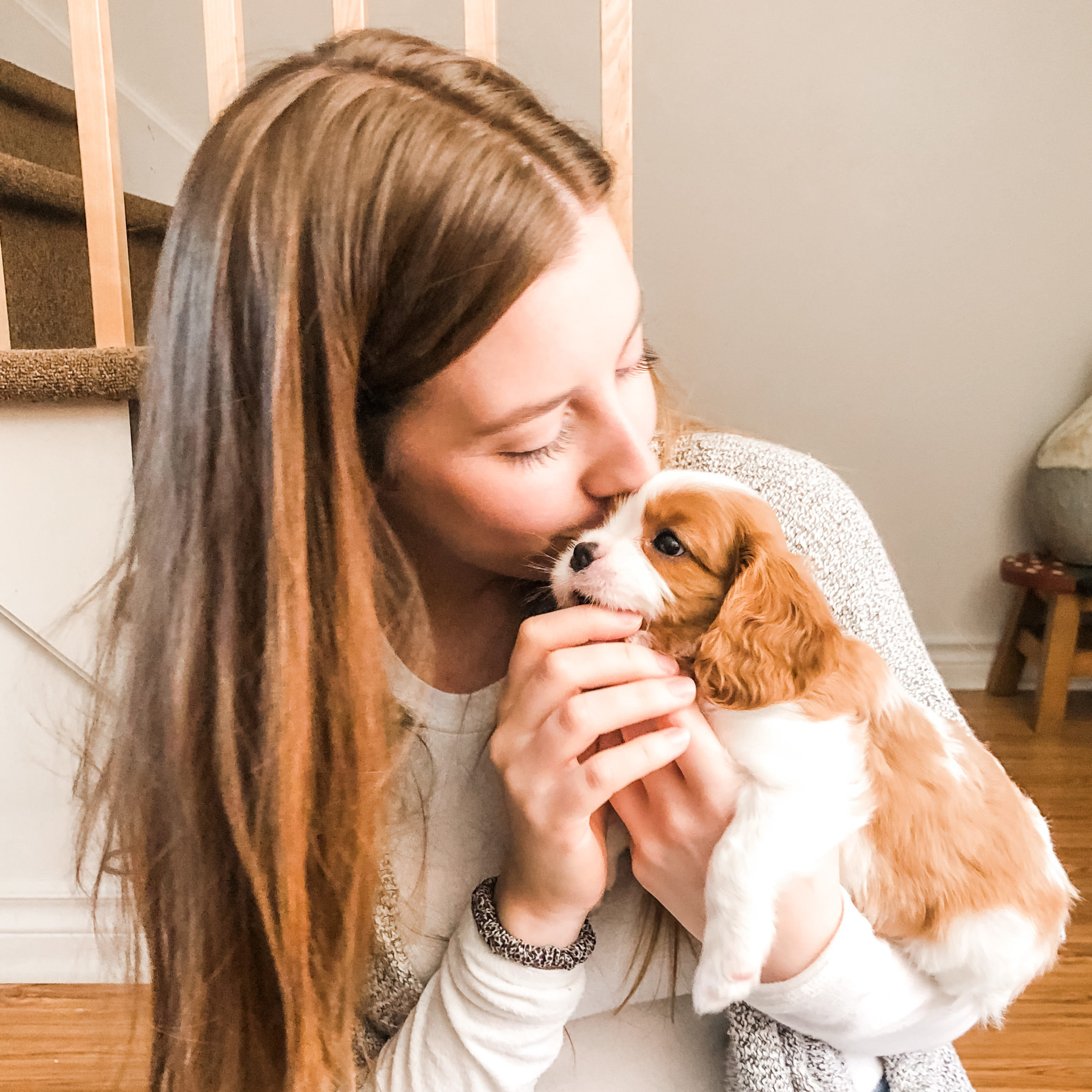 Puppy Prep adopting a puppy